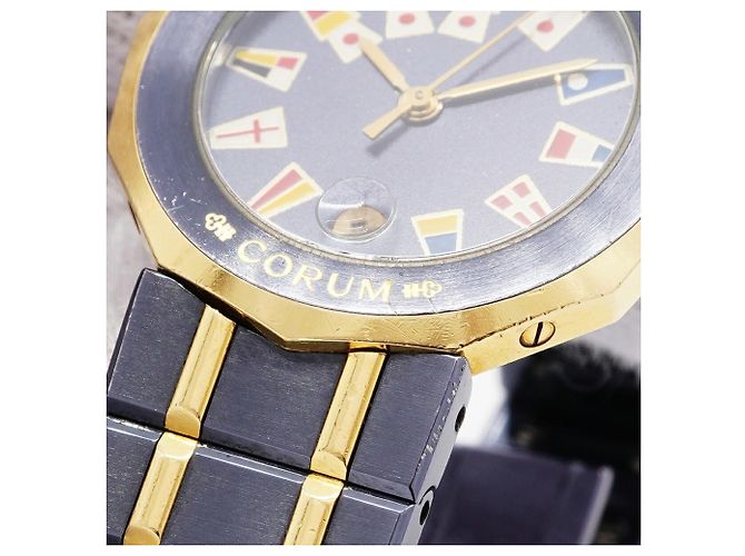 Corum Admiral's Cup Navy Dial Damenuhr - Ansicht 7