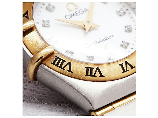 Omega Constellation 12P Diamond Damenuhr - Ansicht 7