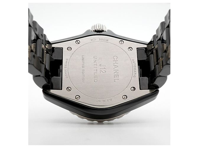 Orologio da uomo Chanel J12 Untitled H5581 Quadrante Nero - vista 5