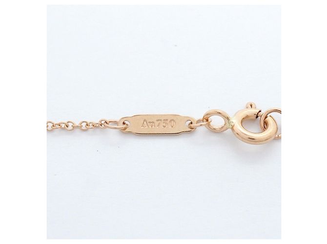 Collana Tiffany & Co. T Smile Mini in oro rosa 18K - vista 5