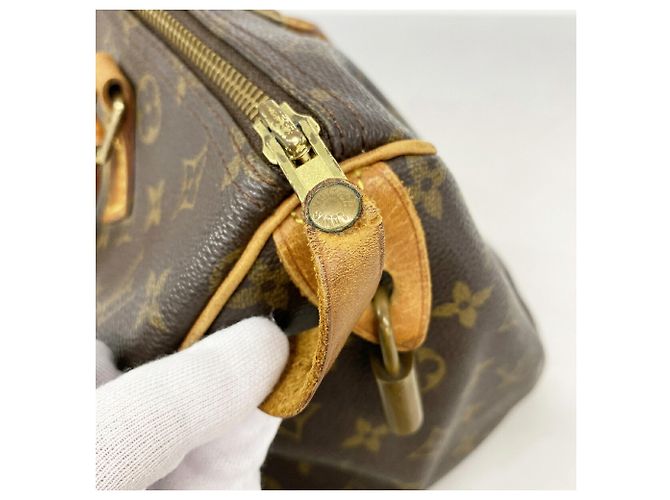 Borsa Louis Vuitton Monogram Speedy 30 Marrone - vista 8