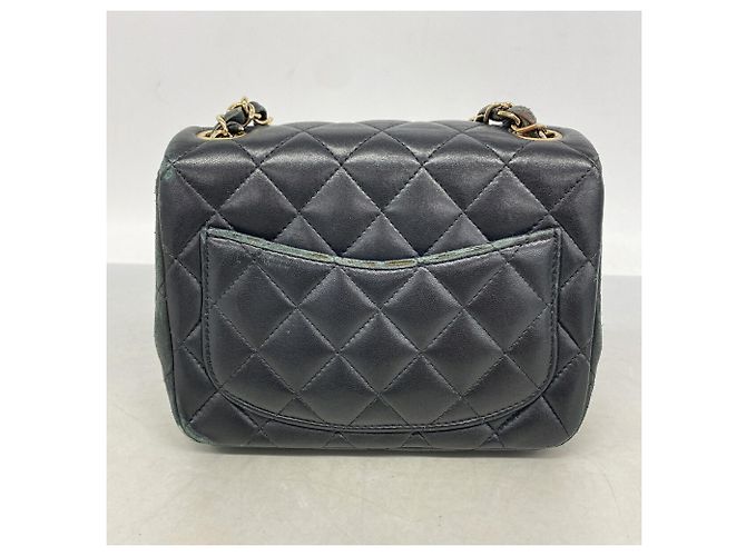 Borsa a tracolla Chanel Mini Matelassé con catena Nero - vista 12