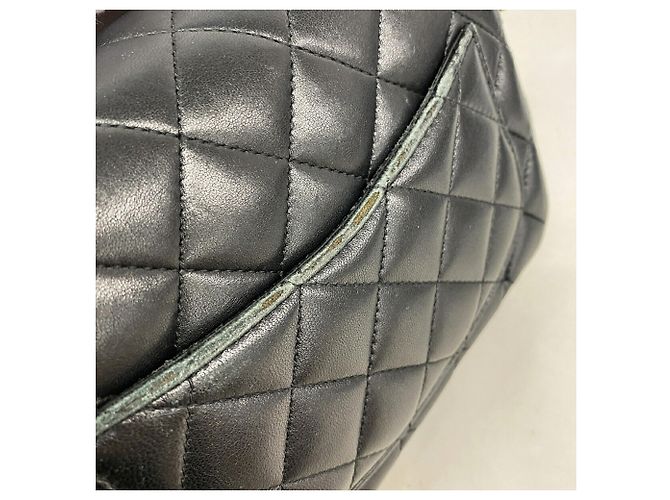 Borsa a tracolla Chanel Mini Matelassé con catena Nero - vista 7