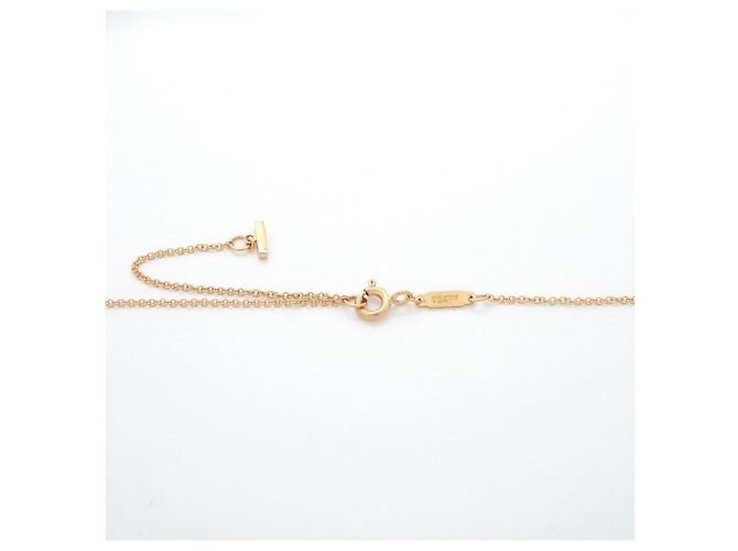 Collana Tiffany & Co. T Smile Small in oro rosa 18K - vista 4