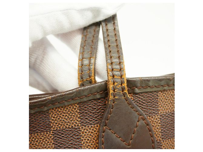 Borsa Tote Louis Vuitton Damier Neverfull MM Damier ebene - vista 11