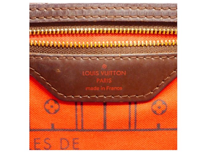 Borsa Tote Louis Vuitton Damier Neverfull MM Damier ebene - vista 5
