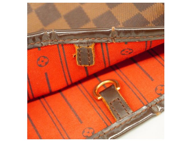 Borsa Tote Louis Vuitton Damier Neverfull MM Damier ebene - vista 6