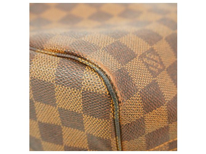 Borsa Tote Louis Vuitton Damier Neverfull MM Damier ebene - vista 9