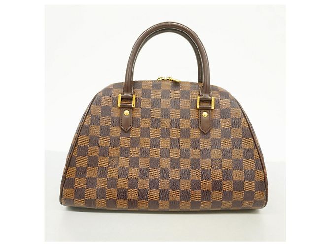 Borsa Louis Vuitton Damier Rivera MM Damier ebene - vista 9