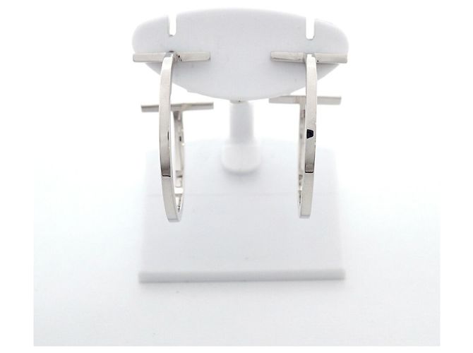 Orecchini Tiffany & Co. T-Wire in oro bianco 18K - vista 2