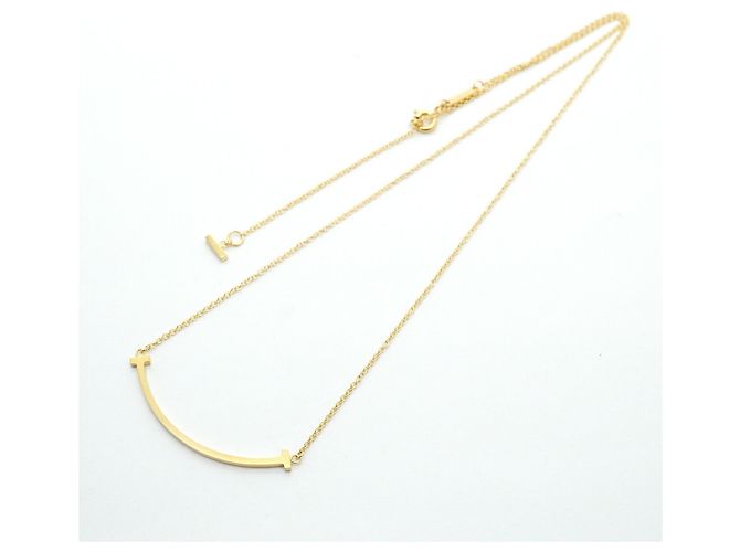 Collana Tiffany & Co. T Smile Small in oro giallo 18K - vista 3