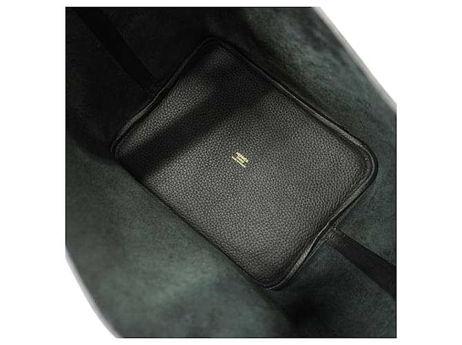 Hermès Borsa Hermes Picotin Lock MM Nero - vista 4