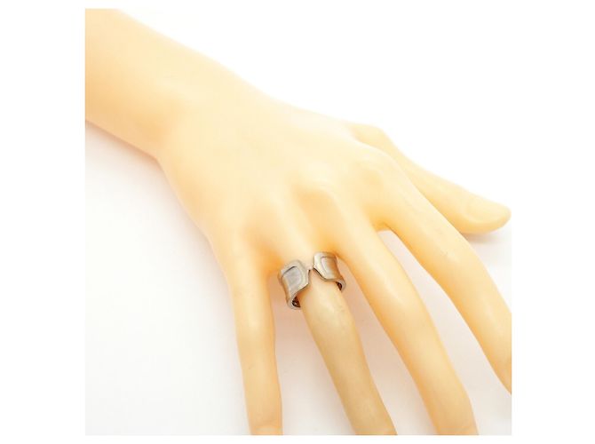 Cartier C2 Large Band Ring in 18K Weißgold - Ansicht 9