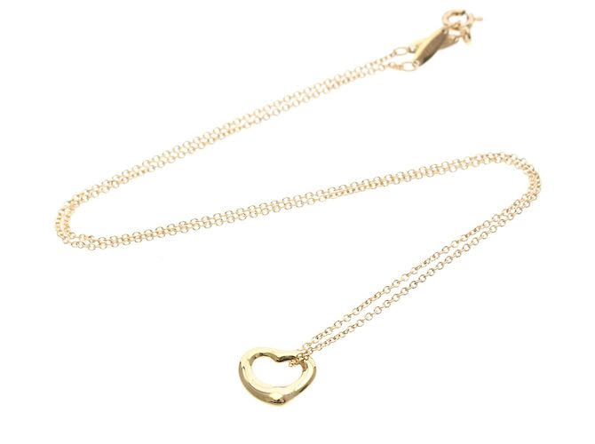 Tiffany & Co Collana Tiffany Open Heart in oro rosa (18K) D'oro - vista 14