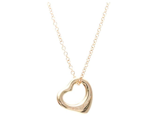 Tiffany & Co Collana Tiffany Open Heart in oro rosa (18K) D'oro - vista 2