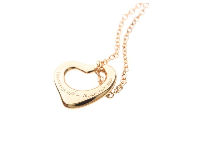 Tiffany & Co Collana Tiffany Open Heart in oro rosa (18K) D'oro - vista 7