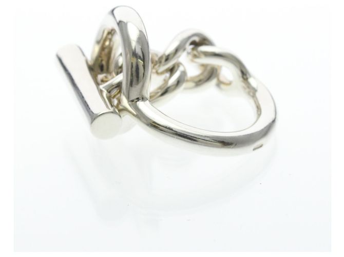 Ring Hermès Anello Hermes Croisette in Argento 925 - vista 2
