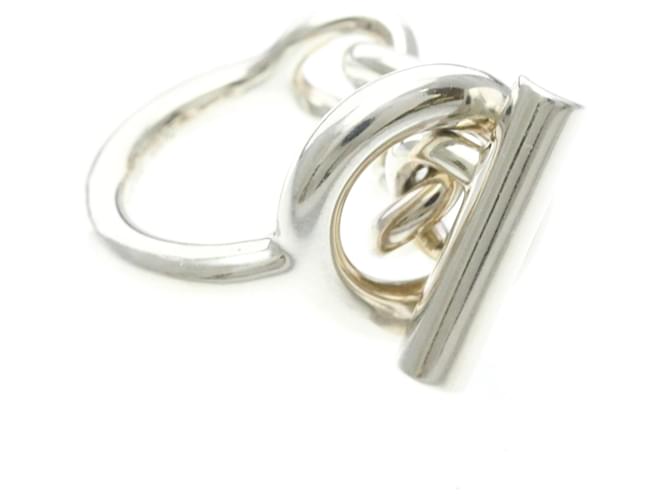 Ring Hermès Anello Hermes Croisette in Argento 925 - vista 9