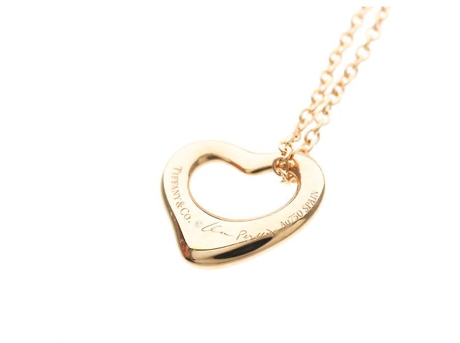Tiffany & Co Collana Tiffany Open Heart in oro rosa (18K) D'oro - vista 7