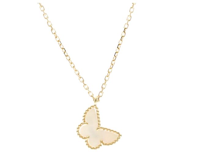Collana Sweet Alhambra Papillon Van Cleef & Arpels D'oro - vista 2