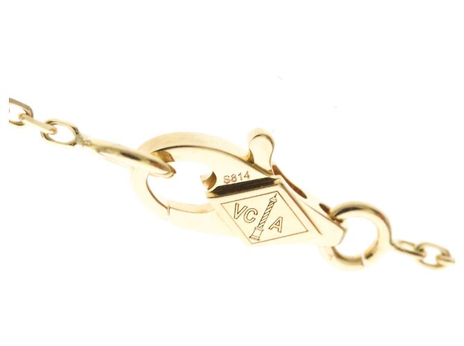 Collana Sweet Alhambra Papillon Van Cleef & Arpels D'oro - vista 7