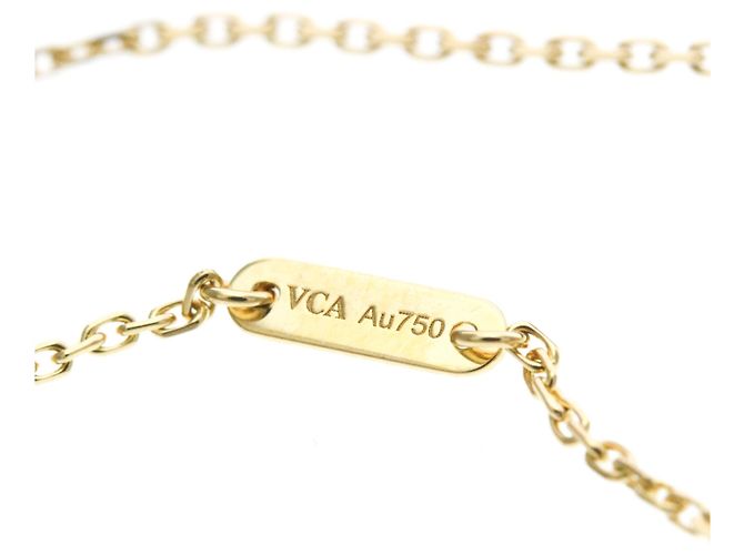 Collana Sweet Alhambra Papillon Van Cleef & Arpels D'oro - vista 9