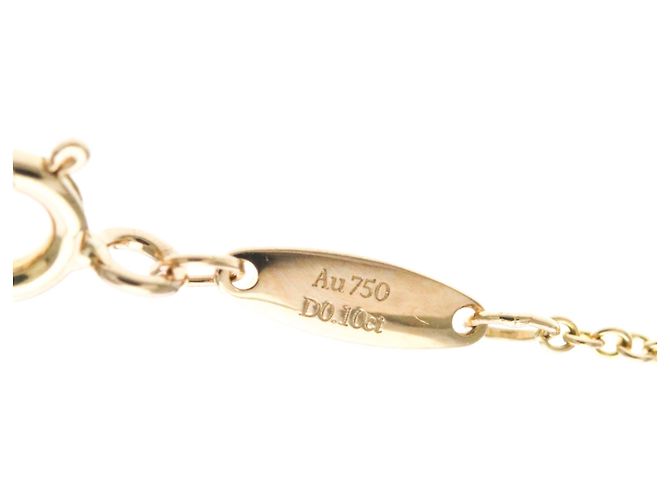 Elsa Peretti Tiffany & Co Collana con pendente Tiffany By the Yard in oro rosa con diamante D'oro - vista 10