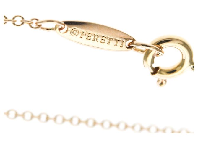 Elsa Peretti Tiffany & Co Collana con pendente Tiffany By the Yard in oro rosa con diamante D'oro - vista 12