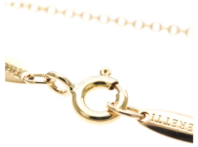 Elsa Peretti Tiffany & Co Collana con pendente Tiffany By the Yard in oro rosa con diamante D'oro - vista 14