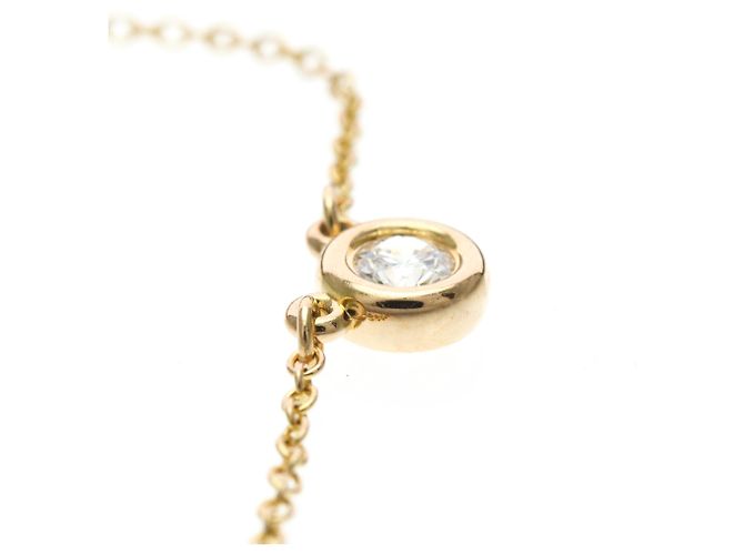 Elsa Peretti Tiffany & Co Collana con pendente Tiffany By the Yard in oro rosa con diamante D'oro - vista 5