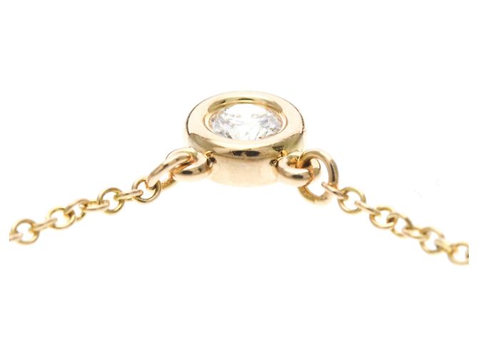 Elsa Peretti Tiffany & Co Collana con pendente Tiffany By the Yard in oro rosa con diamante D'oro - vista 6