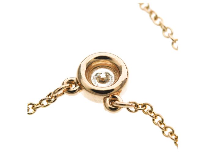 Elsa Peretti Tiffany & Co Collana con pendente Tiffany By the Yard in oro rosa con diamante D'oro - vista 8