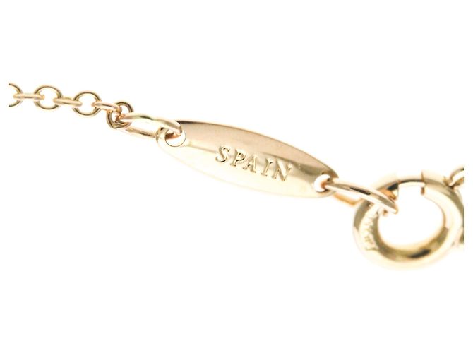 Elsa Peretti Tiffany & Co Collana con pendente Tiffany By the Yard in oro rosa con diamante D'oro - vista 9