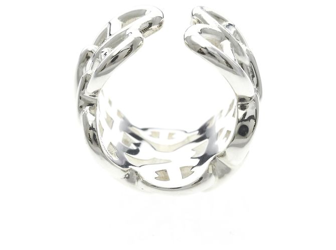 Ring Hermès Anello Band Hermes Chaine D'ancre Enchainée in Argento 925 - vista 8