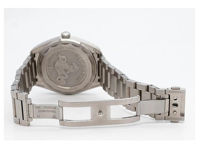 Orologio da uomo Omega Seamaster Railmaster quadrante grigio - vista 4