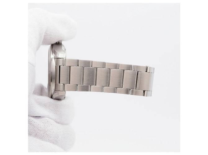 Orologio da uomo Omega Seamaster Railmaster quadrante grigio - vista 6