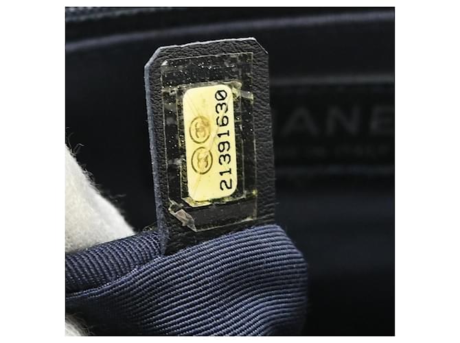 Chanel Boy Lambskin Large Blu - vista 5