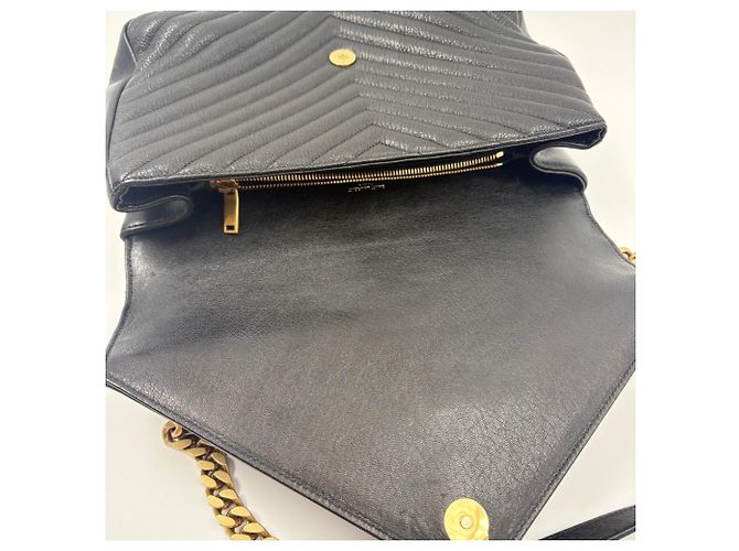 Borsa Yves Saint Laurent College Nero - vista 12