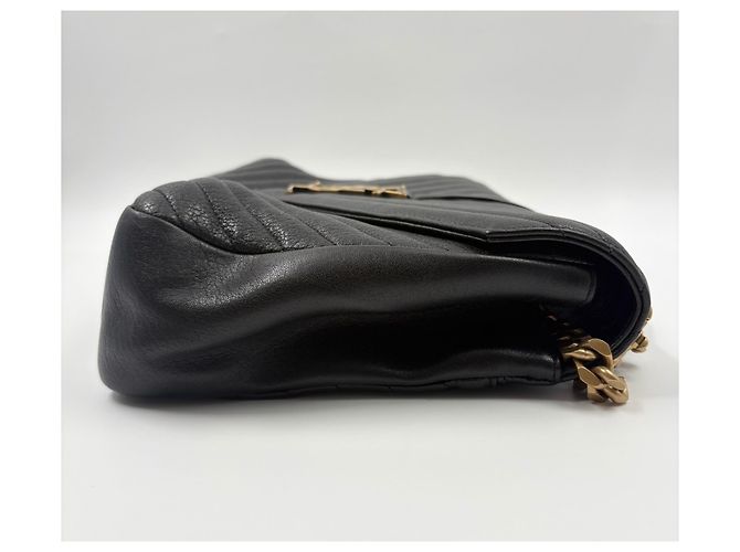 Borsa Yves Saint Laurent College Nero - vista 5