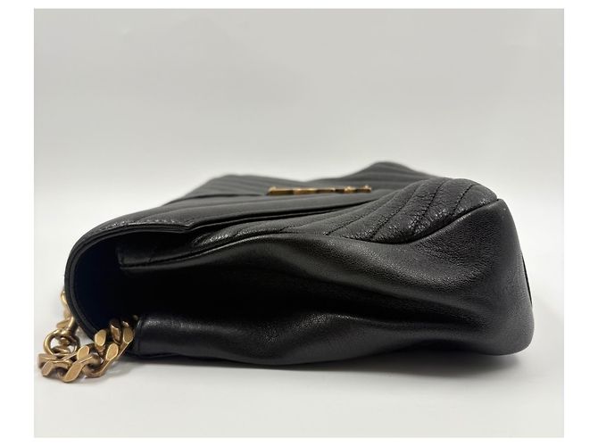 Borsa Yves Saint Laurent College Nero - vista 6