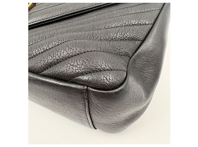 Borsa Yves Saint Laurent College Nero - vista 9