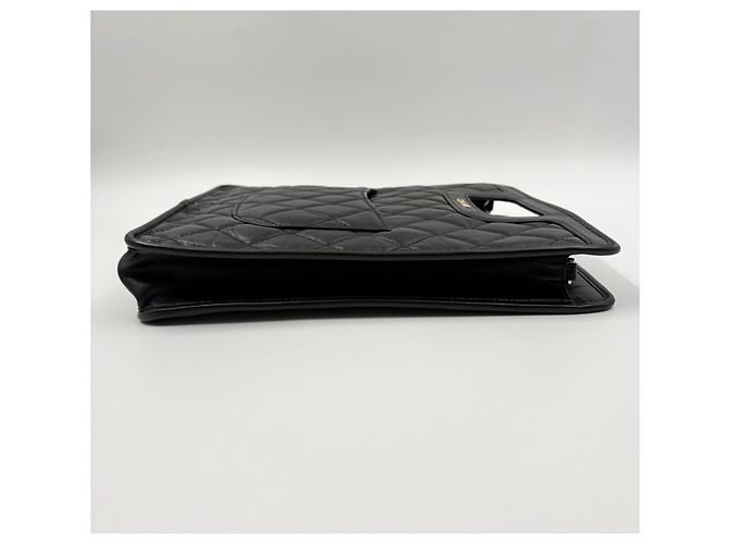 Borsa CHANEL Matelassé in nero - vista 5