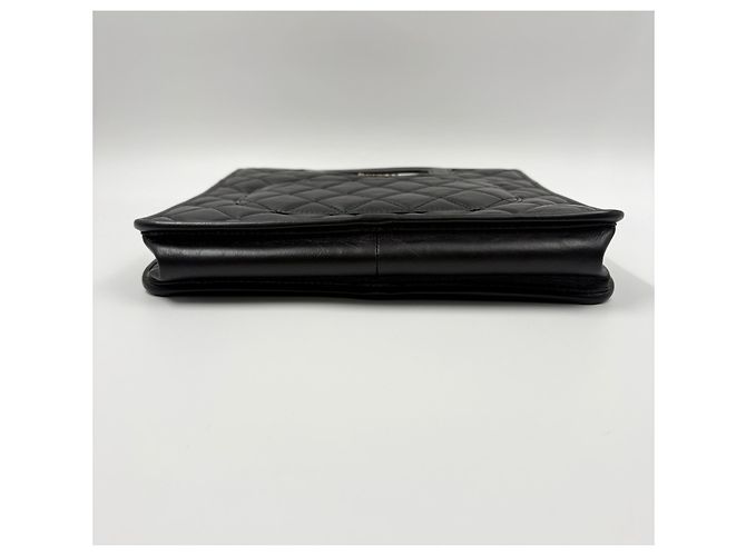 Borsa CHANEL Matelassé in nero - vista 7