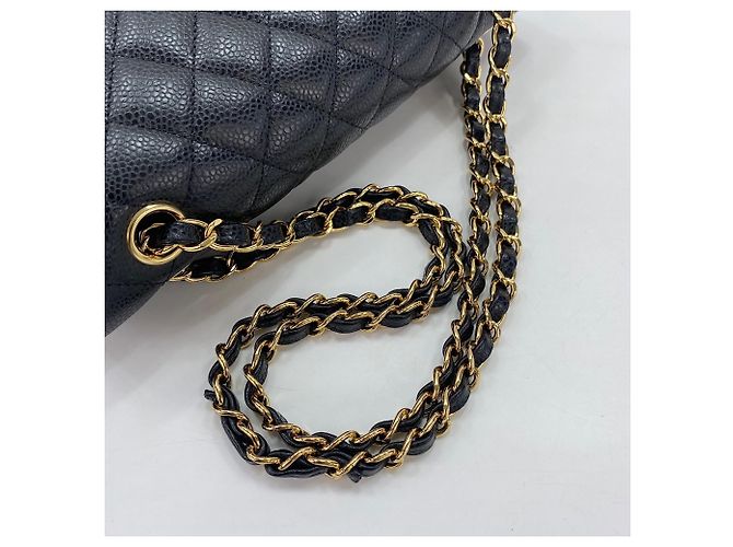 Borsa Chanel Matelassé 25 in nero - vista 9