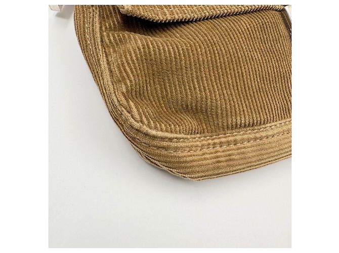 Borsa bucket Fendi Man in kaki Cachi - vista 8