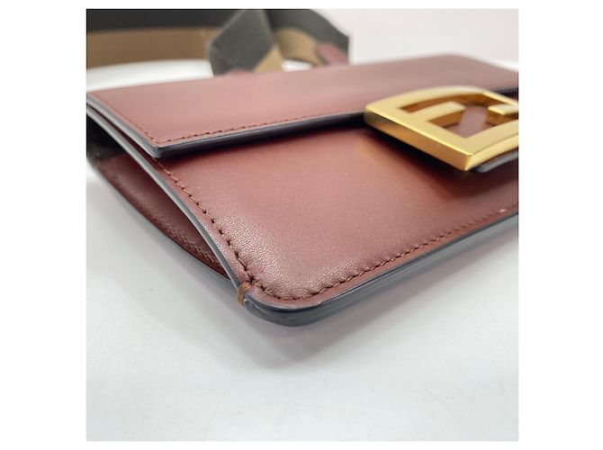 Borsa bucket piatta Fendi in marrone - vista 7