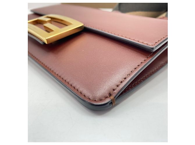 Borsa bucket piatta Fendi in marrone - vista 8