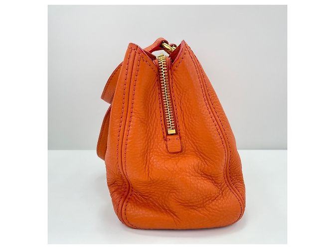 Borsa Miu Miu Vitello Caribe Arancione - vista 4