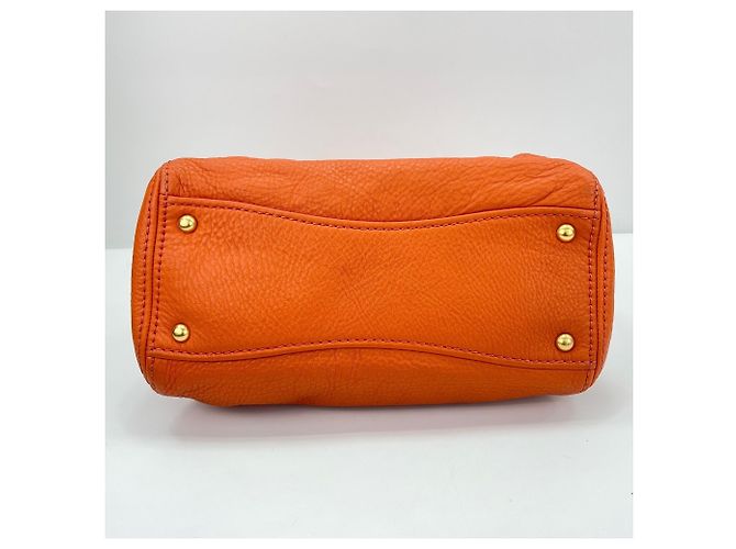 Borsa Miu Miu Vitello Caribe Arancione - vista 6