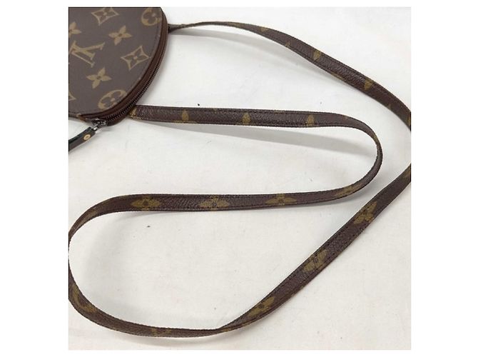 Borsa a tracolla Pochette Monogram Louis Vuitton Marrone - vista 3